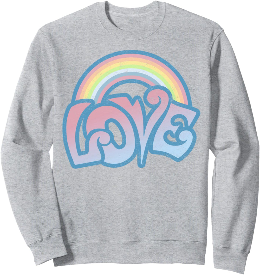 Trendy Love Rainbow Painted Sweatshirt