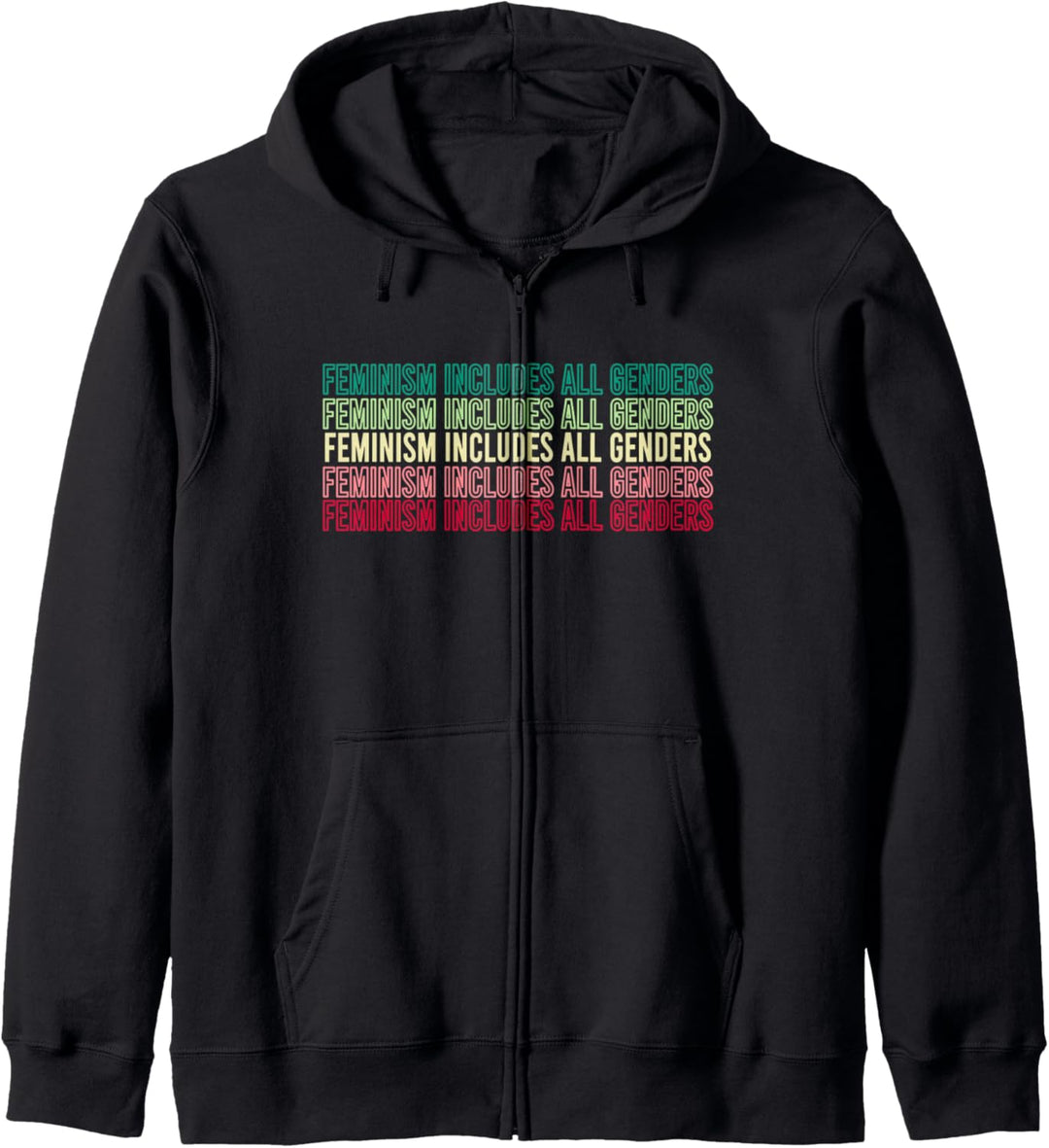 Feminism Includes All Genders Feminist Kapuzenjacke