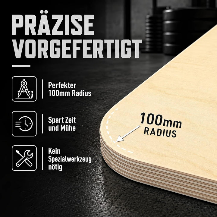 18mm Multiplex Zuschnitt schwarz melaminbeschichtet Länge bis 200cm Multiplexplatten Zuschnitte Ausw