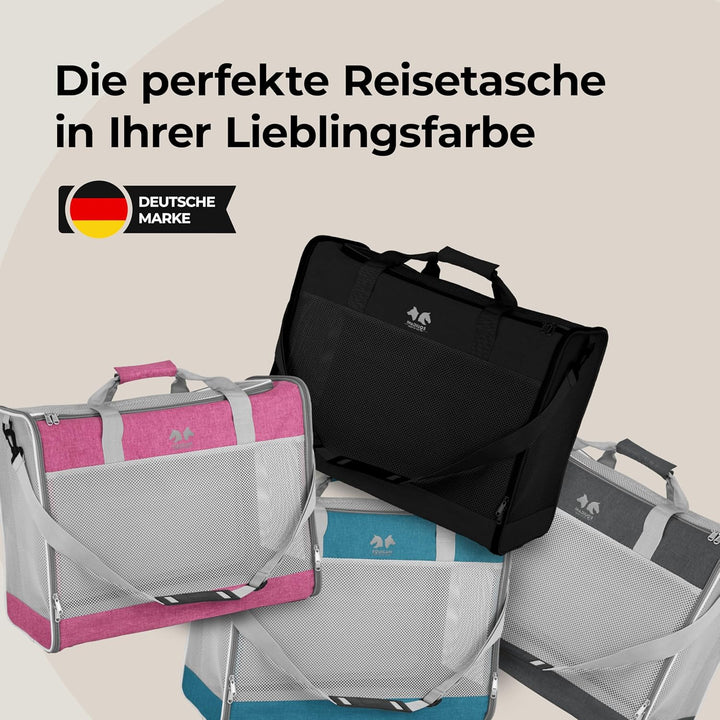 EQUICANI Travel1-Reisetasche für Hunde (grau)