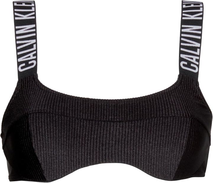 Calvin Klein Damen Bikinitop Bralette Ungepolstert S Pvh Black, S Pvh Black