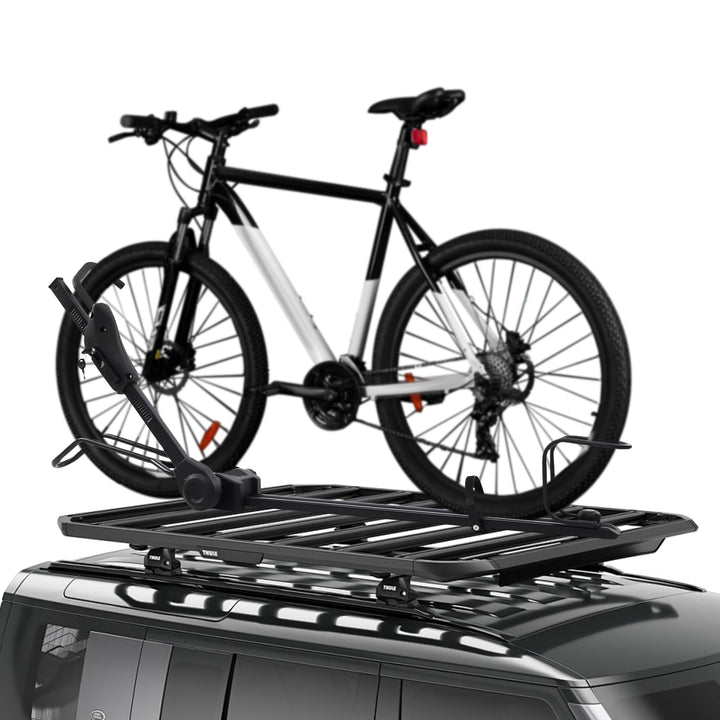 Fahrrad Dachträger E-Bike mit Diebstahlschutz für Auto SUV bis 38 Zoll