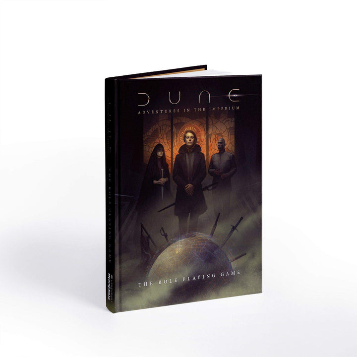 Modiphius Entertainment MUH52162 Zubehör, Mehrfarbig Dune: Standard Edition Core Rulebook, Dune: Sta