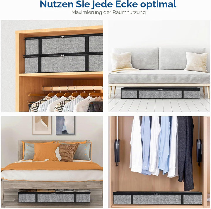 Vakuum Aufbewahrungstasche Grosse Kapazität, Aufbewahrungs Set – 2 Vakuumbeutel, 2 Aufbewahrungsbox