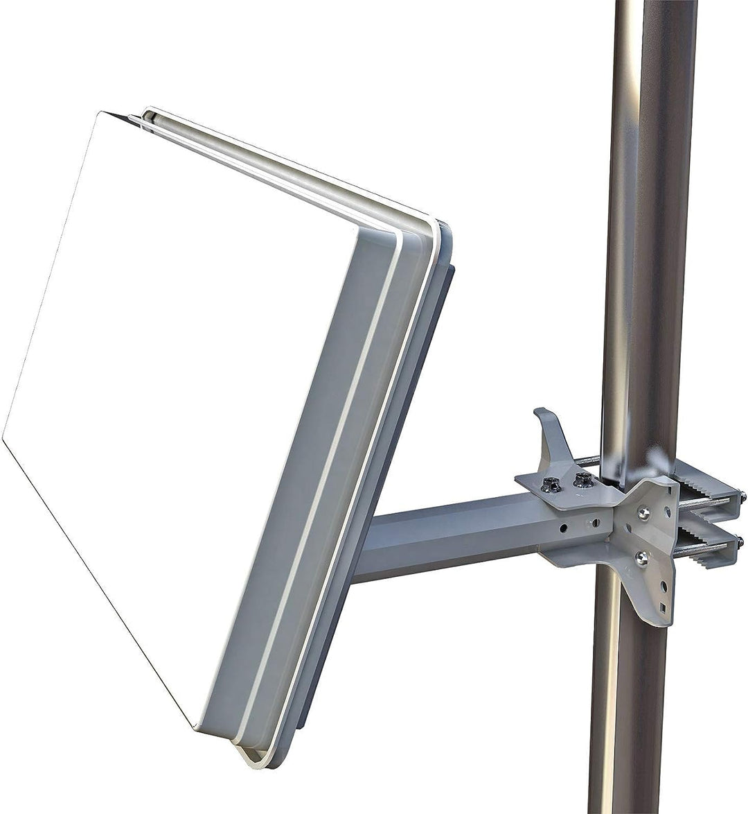 netshop 25 Set: Selfsat H30D2+ Flachantenne Twin + 2 HD Receiver + 20m Kabel + Fensterhalterung + 2