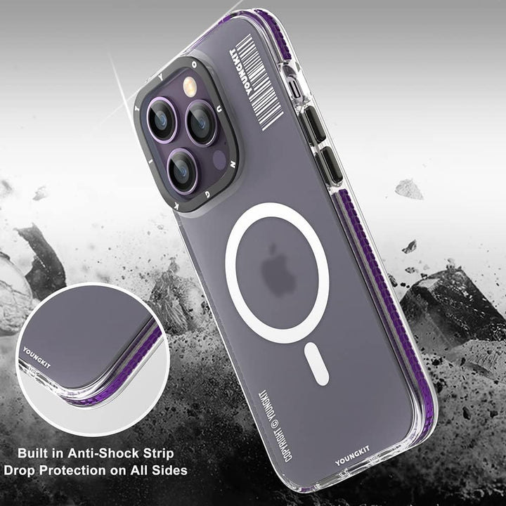 YOUNGKIT für iPhone 14 Pro Max Hülle, Stossfeste Kratzfeste Schutzhülle (Anti-Fingerabdruck) Slim Ca