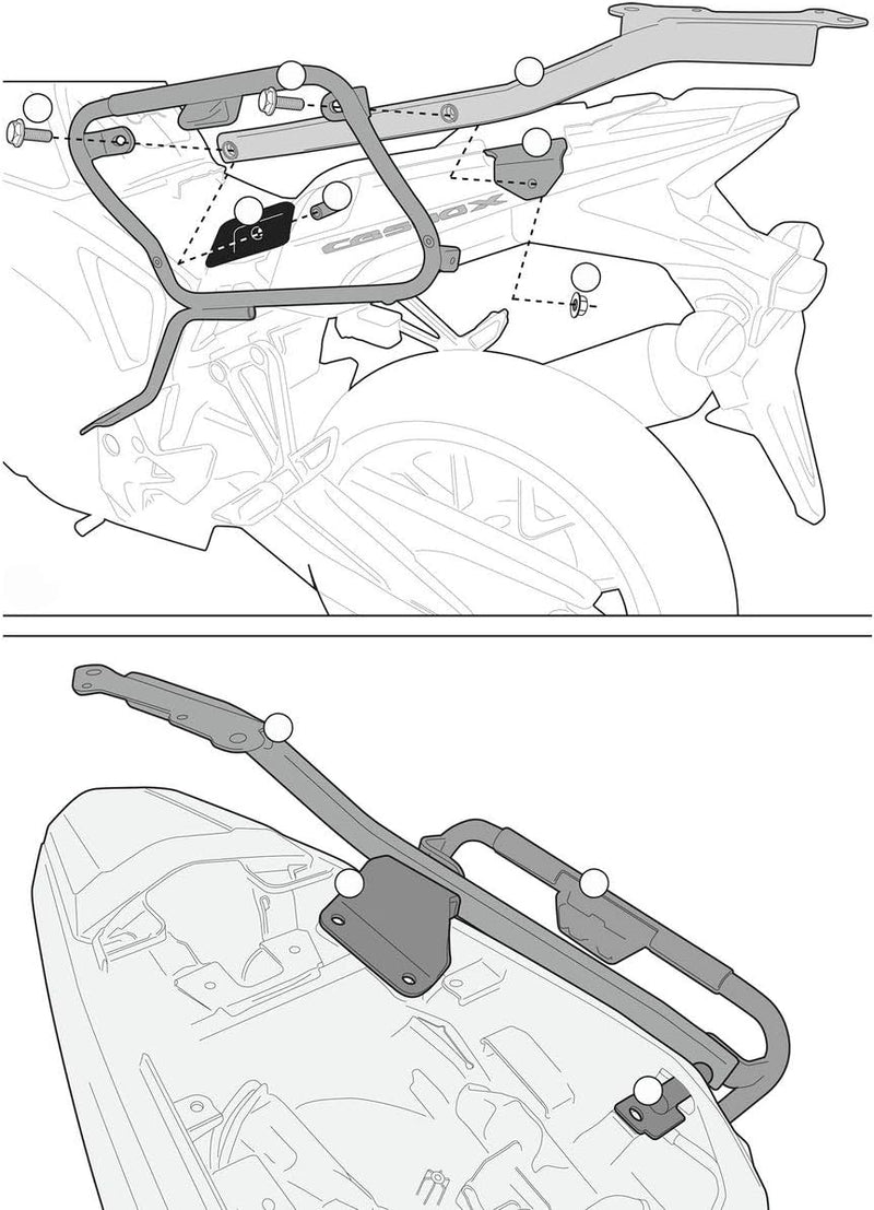 Givi PLX1121 Pannier Holder, Other