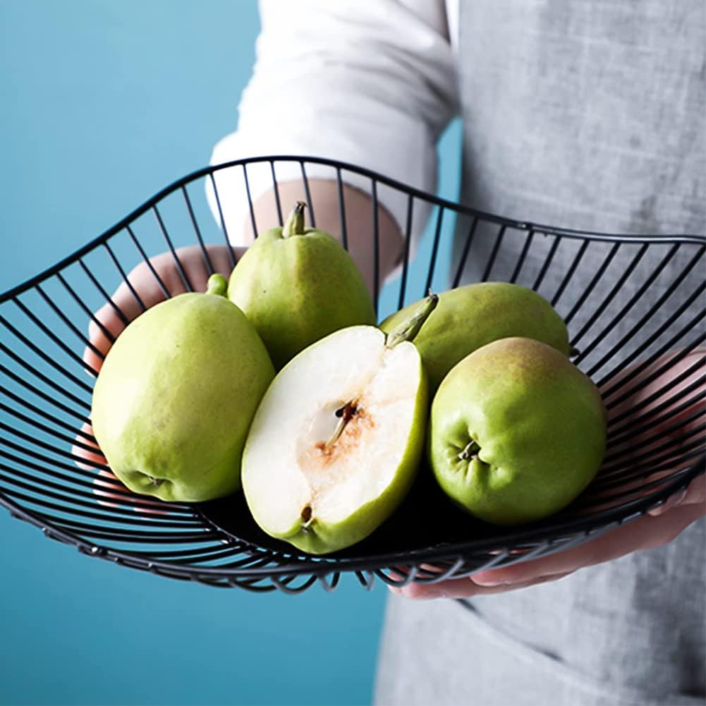 Obstkörbe Gold Metall, Obstkorb Aus Eisen, Obstschalen im Wohnzimmer, Brotkorb Obstschale Metall, Ho