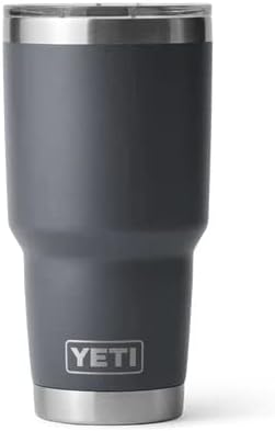 YETI Rambler, Edelstahl, Becher, Graphite, 30oz (887ml), Graphite