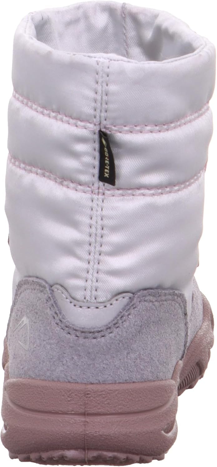 Superfit Baby-Mädchen Glacier Lauflernschuhe 28 EU Weit Hellgrau Lila 2500, 28 EU Weit Hellgrau Lila