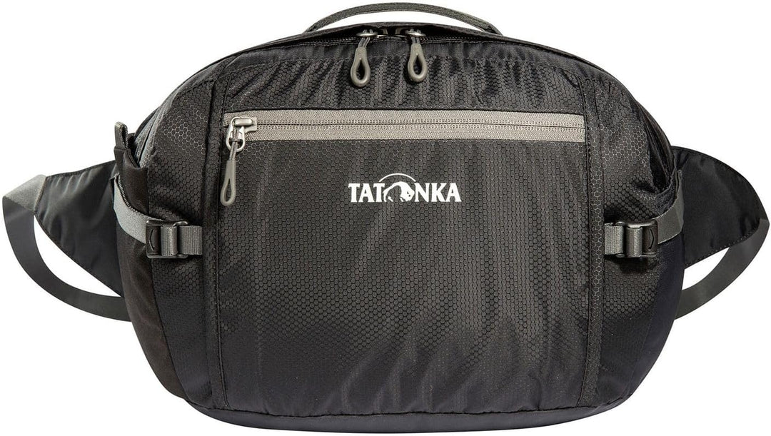 Tatonka Bauchtasche Hip Bag L (5 Liter) - Grosse Hüfttasche mit Reissverschlussfach, elastischer Sei