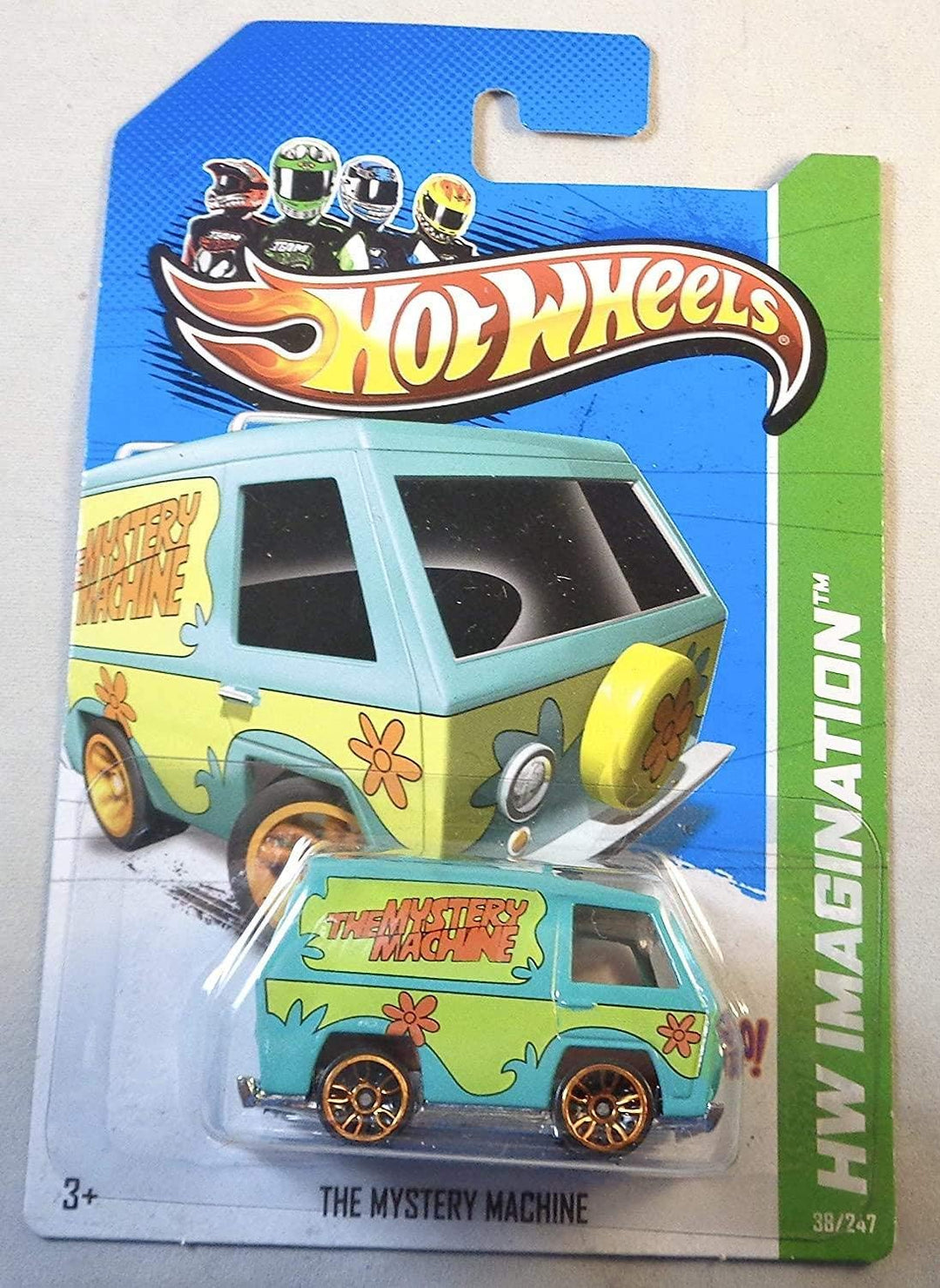 SCOOBY-DOO! THE MYSTERY MACHINE Hot Wheels 2012 New Models Series #38/50 Scooby Doo Mystery Machine