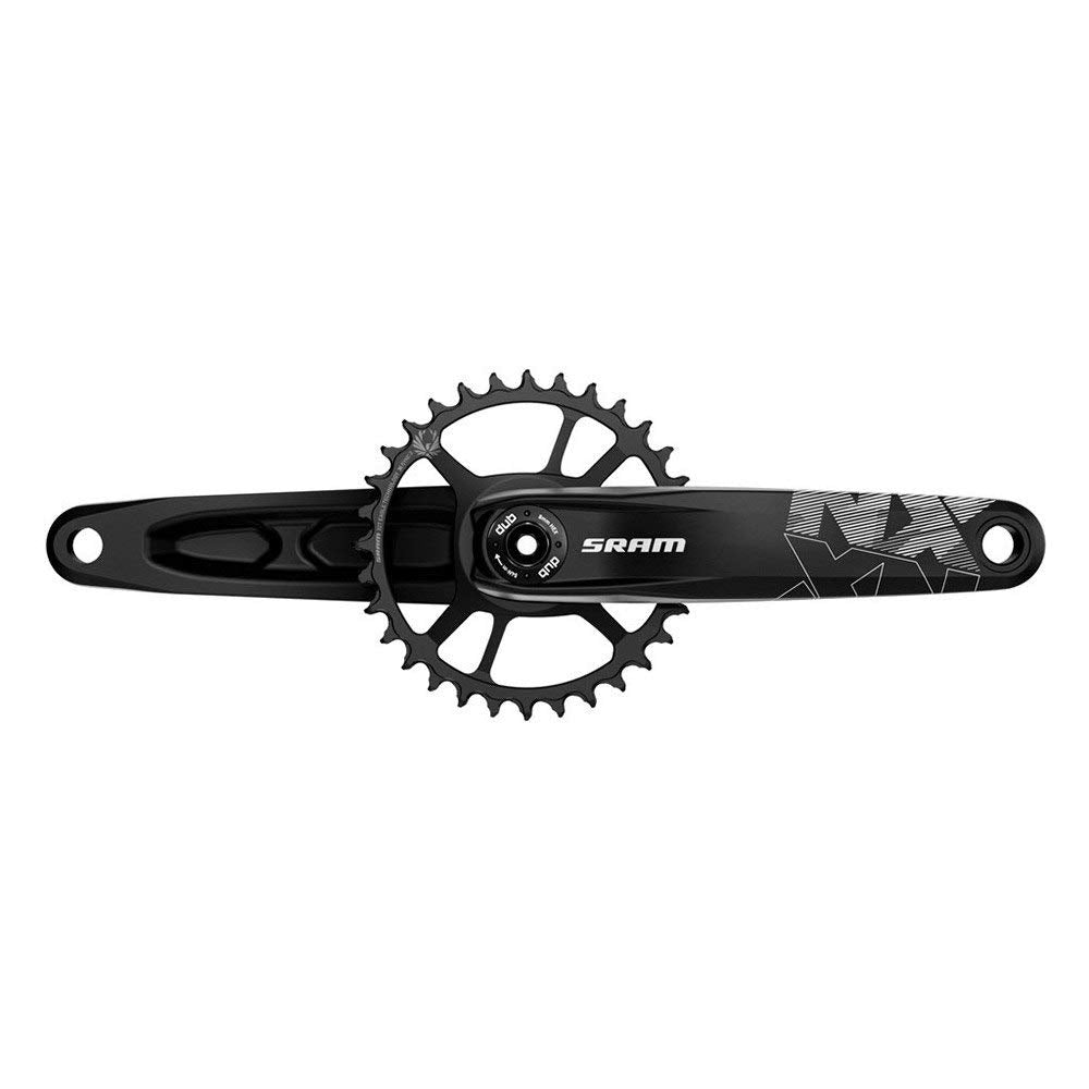 Sram MTB-Kurbelgarnitur NX Eagle Direct Mount 12-Fach, 32 Zähne, Dub, Boost, Schwarz Schwarz 1size,