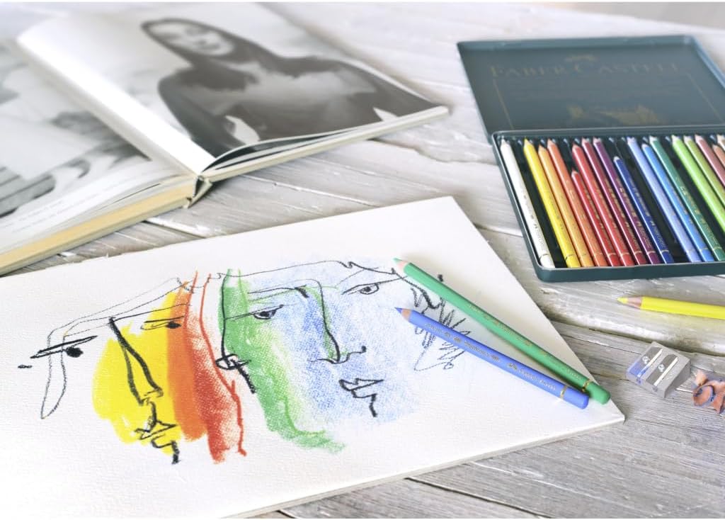 Faber-Castell 110036 - Künstlerfarbstift Polychromos, 36er Metalletui Metalletui 36 stück (1er Pack)
