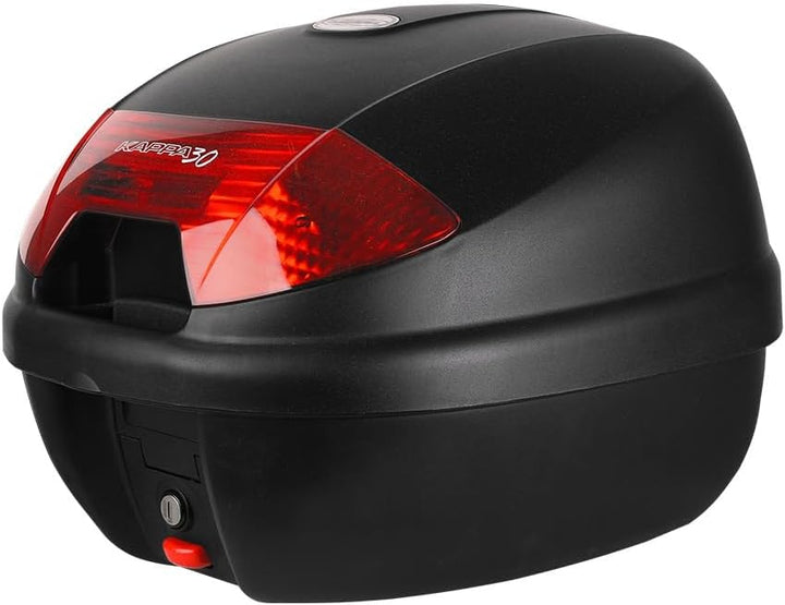 Kappa K30N Topcase, Schwarz, Grösse 30 L, Dimensioni : 31,2 cm x 40 cm x 40,7 cm