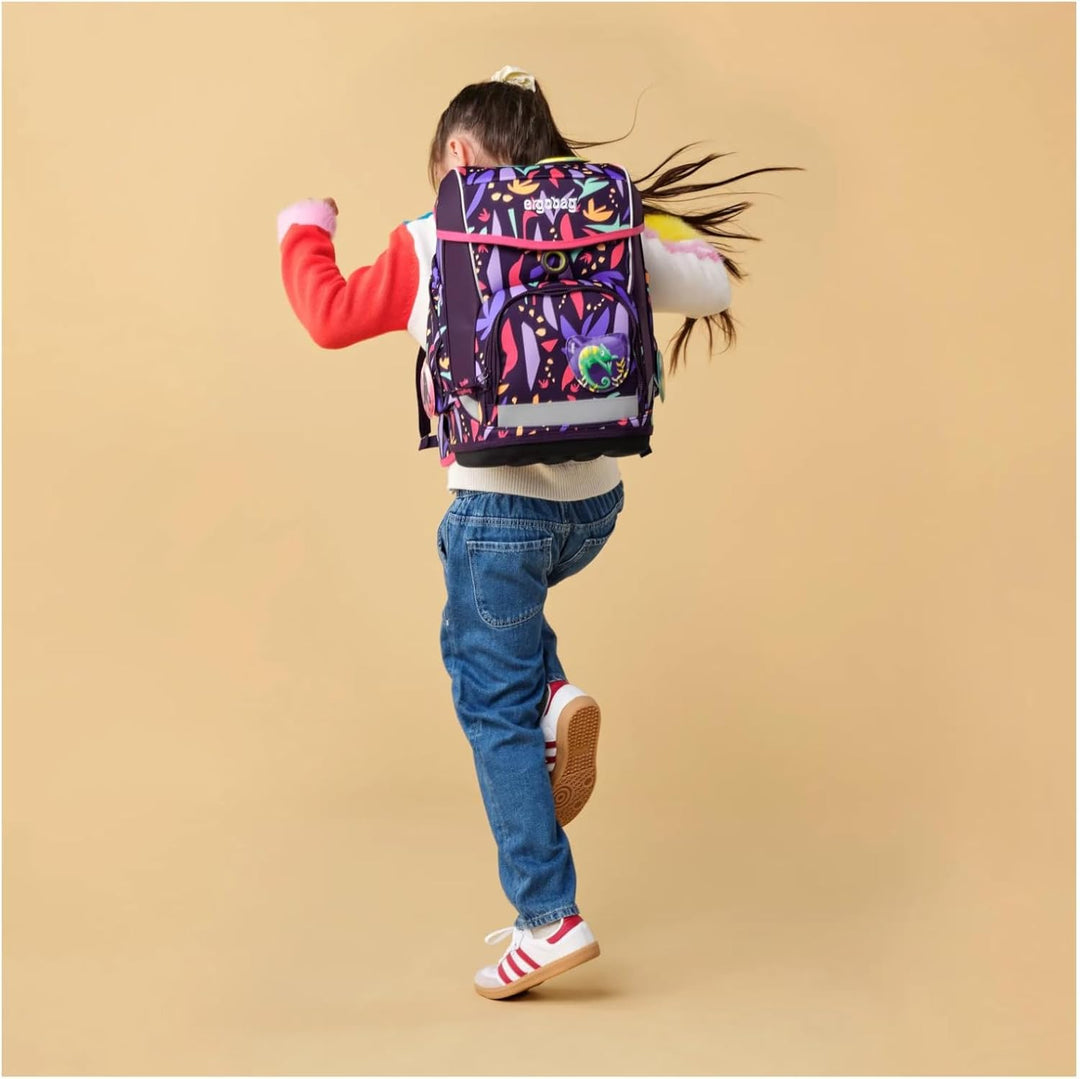 ergobag cubo Set ergonomischer Schulranzen Klassisch 5-teilig 1. Klasse Grundschule 20 L Ambärzonas