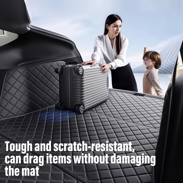 Topfit Kofferraummatten für Tesla Model Y Juniper Neues Model Y Cargo Liner wasserdichte Autositzbez