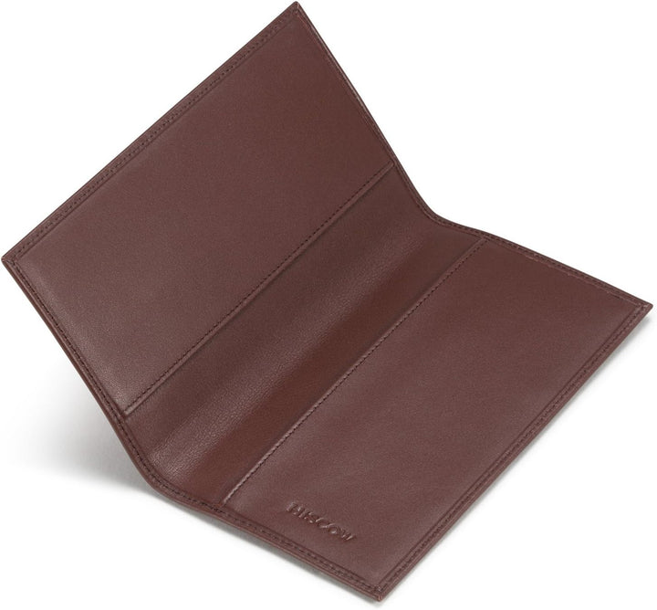HISCOW Damen Classy Standard-scheckbuchumschlag mit kostenloser Divider - italienisch Kalbsleder ein