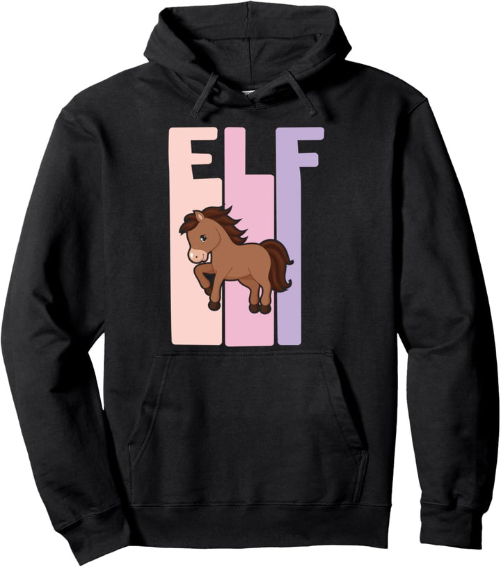 11. Geburtstag Mädchen süsses Pony Reiterin 11 Jahre alt Pullover Hoodie