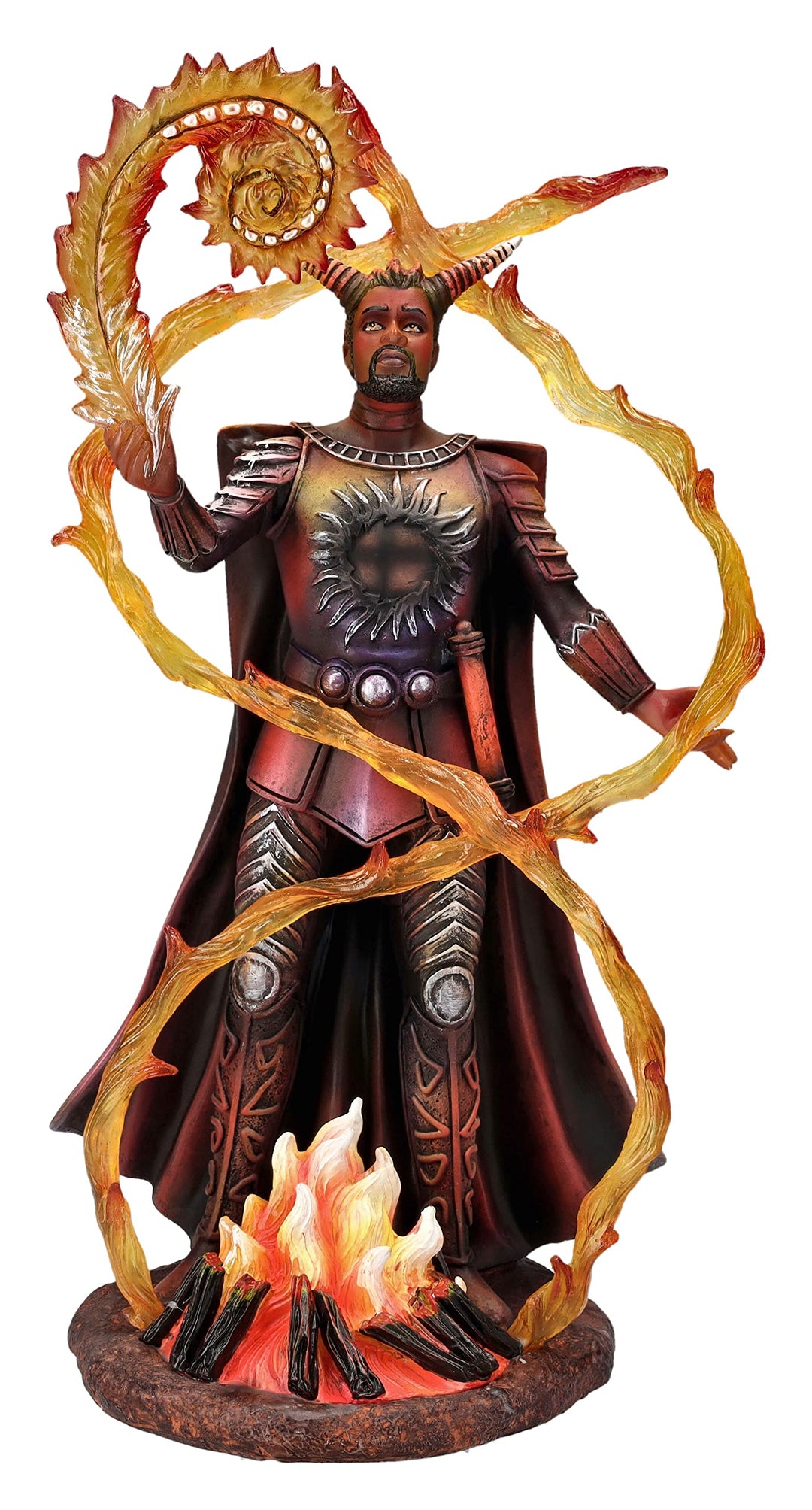 Pacific Giftware Magier Figur Element Feuer - Elemental Magic by Anne Stokes | Teufel Sammelfigur Za