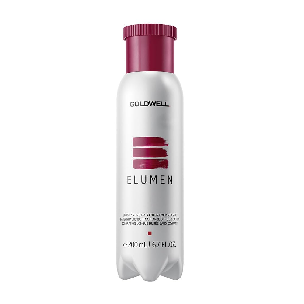 Elumen Goldwell Elumen Haarfarbe RR@all red, 200 ml und 250 ml Farbversiegelung mit 4 x Kerasilk Sac
