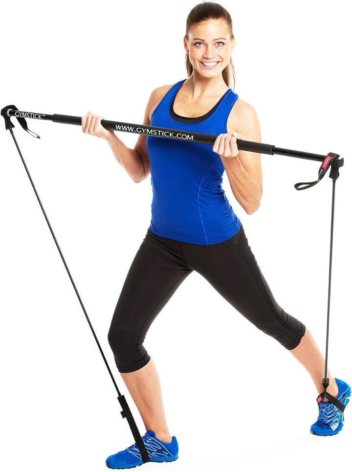 Gymstick Original Gold Super Strong (Splittet in der Mitte) Schwarz, Schwarz