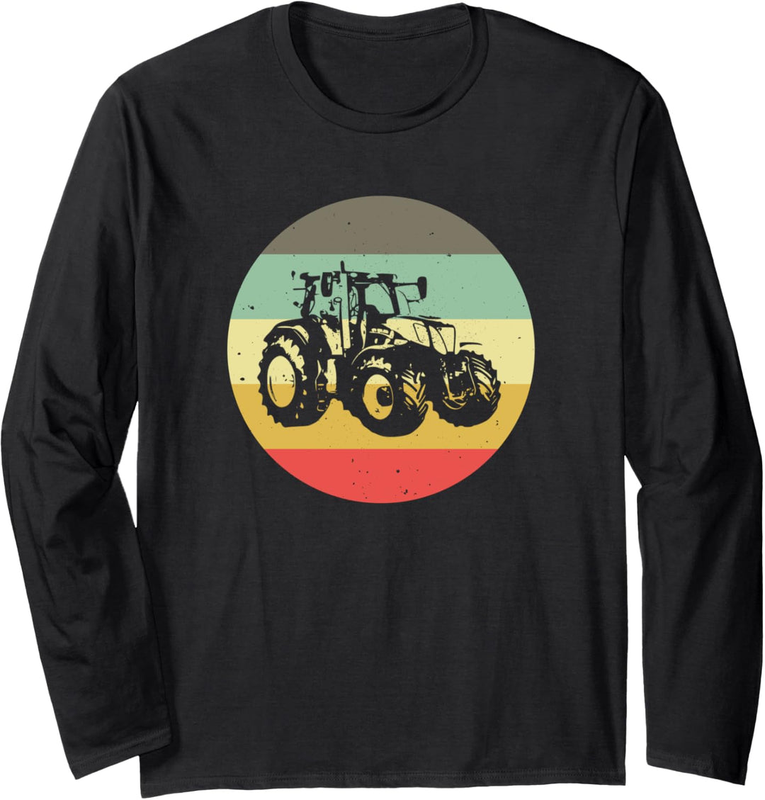 Landwirtschaft Landwirt Bauer Trecker Traktor Landwirtschaft Langarmshirt