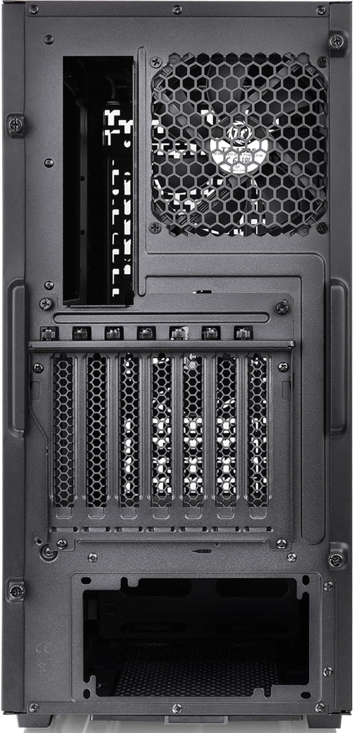 Thermaltake Divider 300 TG Air Black | Mid-Tower-ATX-PC-Gehäuse | gehärtetes Glasseitenteil | Mesh-P