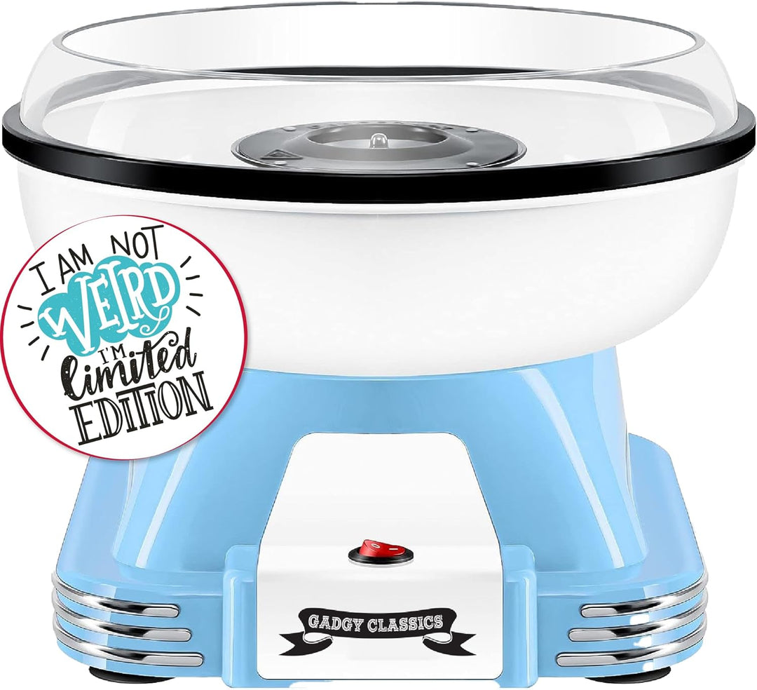 Gadgy Zuckerwattemaschine für zuhause - Zuckerwatte Maschine für Zucker oder Bonbons - Cotton Candy