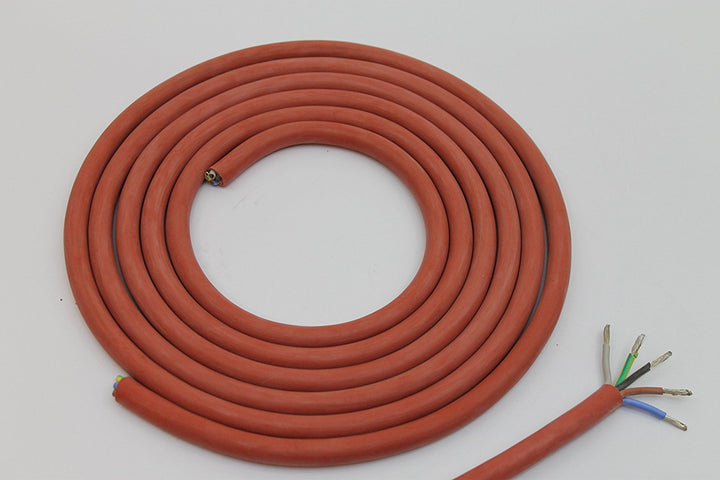 Doubleyou Geovlies & Baustoffe Silikonkabel 5 x 1,5 mm Zuschnitt Silikonleitung Saunakabel - Hitzebe