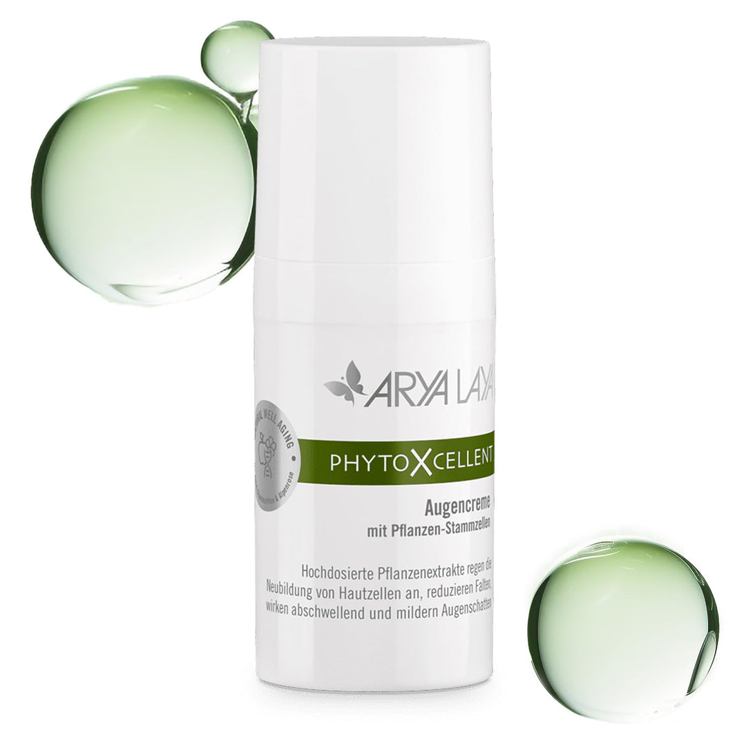 ARYA LAYA PhytoXcellent Augencreme, 15 ml - regenerierend &amp; verjüngend, wirkt abschwellend und reduz