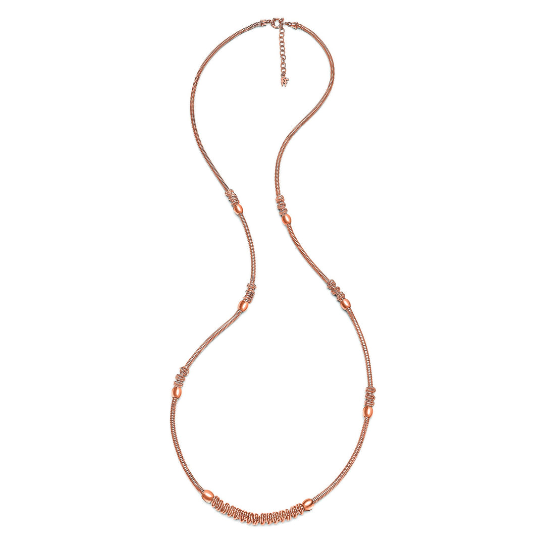 Folli Follie 1N14T070R Damen-Halskette, 45 cm