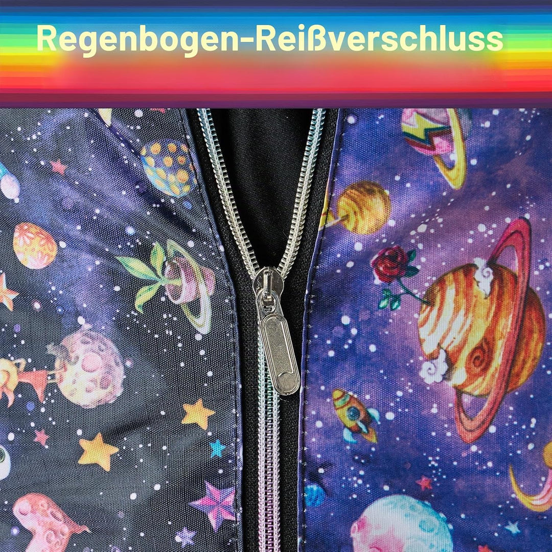 Arxus Grosse Faltbare Reisetasche Tragen Sie die Reisetasche am Wochenende über dem Gepäck mit Schul