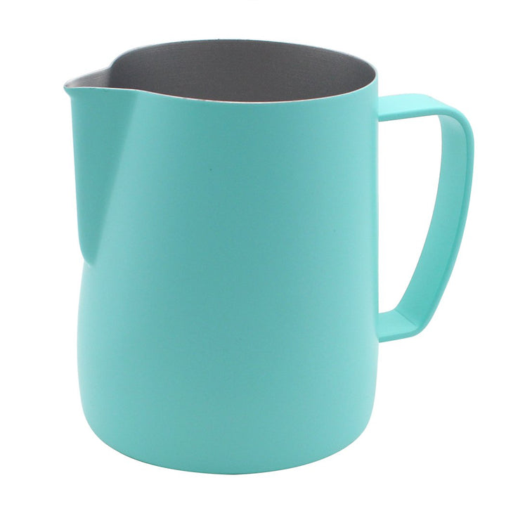 Dianoo Frothing Pitcher Krug aus Edelstahl, geeignet für Kaffee, Latte und Aufschäumen von Milch, 35