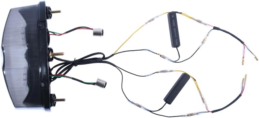 aVDB-moto LED Bremslicht/Rücklicht kompatibel mit KAWASAKI ZXR 400 ZX400 1991-1999 Plug &amp; Play mit i