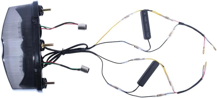 aVDB-moto LED Bremslicht/Rücklicht kompatibel mit KAWASAKI ZXR 400 ZX400 1991-1999 Plug &amp; Play mit i