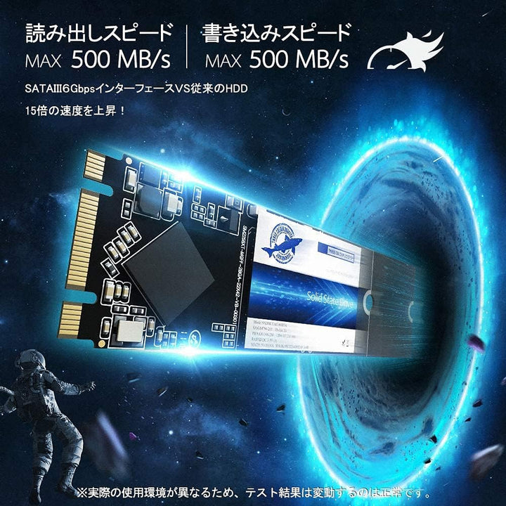 Dogfish SSD M.2 2280 500 GB Ngff Internes Solid State Drive Hochleistungsfestplatte für Desktop-Lapt