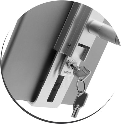 System-S abschliessbarer Anti-Diebstahl Schwanenhals Wand Halterung Showroom Halter mit Sicherheitss