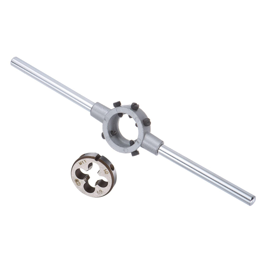 Gewindeschneider mit Schneideisenhalter Set, M11x1 Gewindeschneideisen & Passendes 30mm Aussendurchm