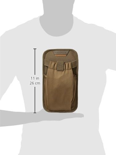 Propper 10 x 6 Stretch Dump Pocket mit Molle Organizer Einheitsgrösse Coyote, Einheitsgrösse Coyote