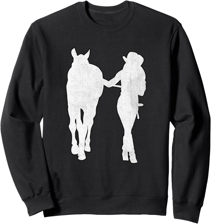 Westernreiten Pferde Sweatshirt