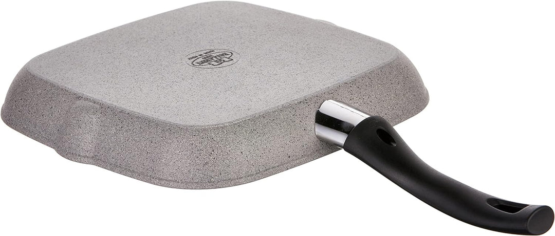 Ballarini Cortina Granitium Grillpfanne, Grau, Durchmesser 28 cm