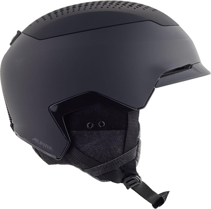 ALPINA Unisex - Erwachsene, GEMS Skihelm black matt 51-55 cm, black matt 51-55 cm