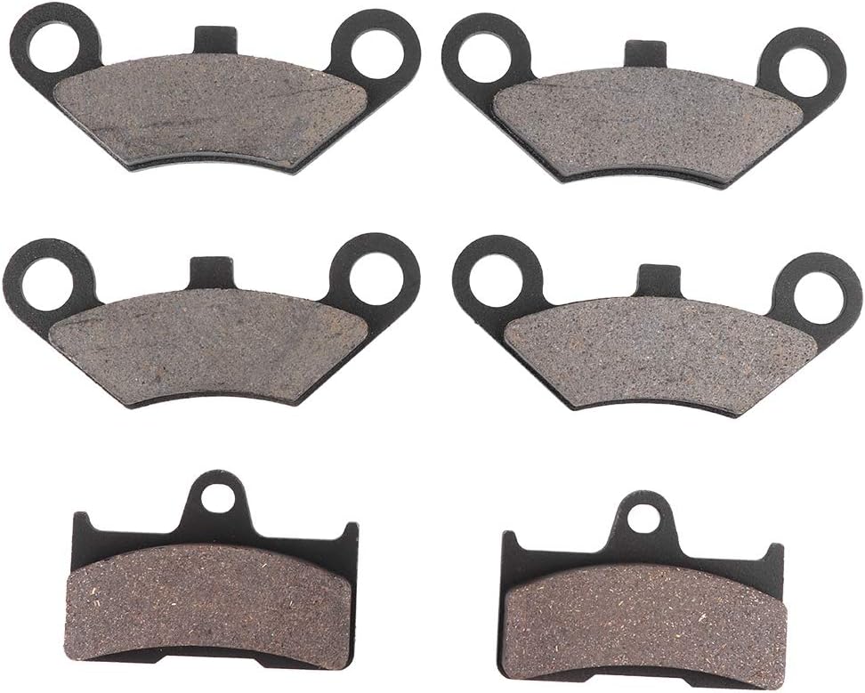 Bremsbeläge Vorne Hinten, Yctze 6Pcs Bremsbeläge Vorne Hinten für CF Moto CF500 500 500CC CF600 600