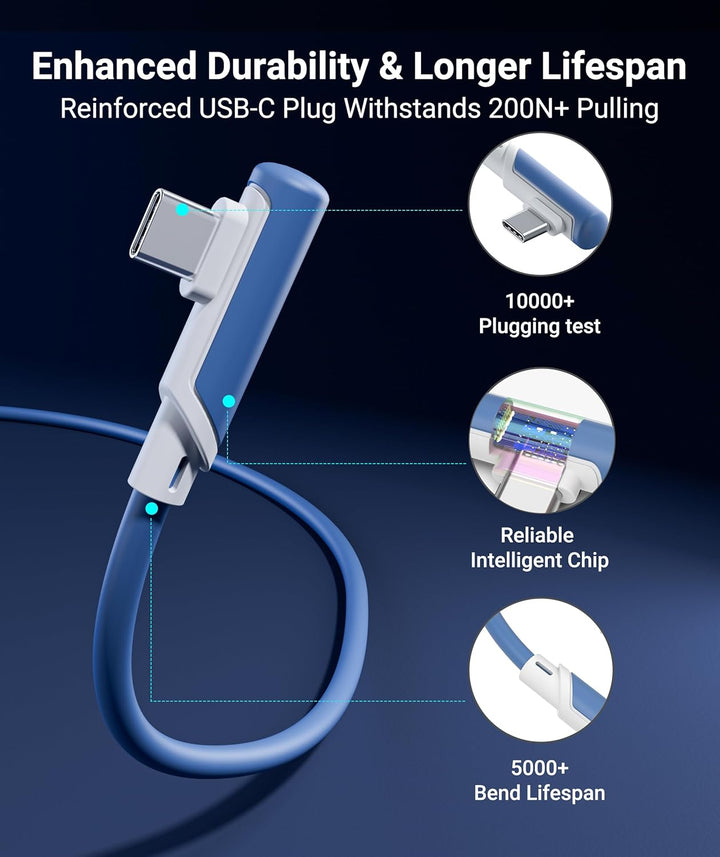 Syntech Link Kabel 5m Kompatibel mit Meta Oculus Quest 3/Quest2/1/Quest Pro und Pico 4/PC Steam VR Z
