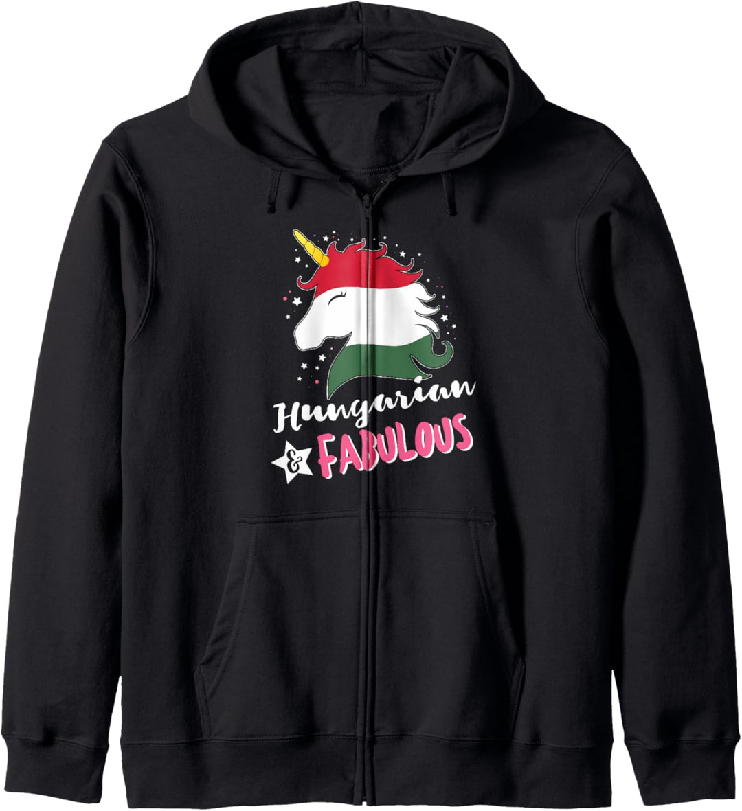 Hungarian Unicorn Hungary Flag Kapuzenjacke