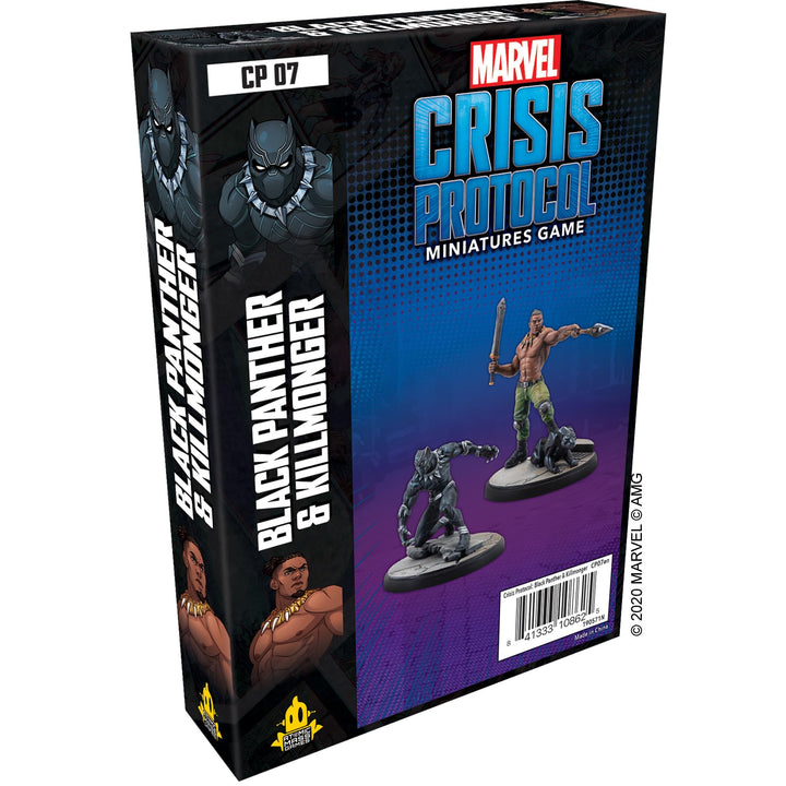 Atomic Mass Games , Marvel Crisis Protocol: Character Pack: Black Panther and Killmonger, Miniatures