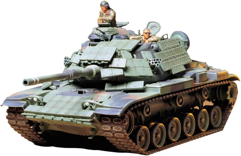 Tamiya 300035157 300035157-1:35 US Marine Kampfpanzer M60A1 mit Reaktiver-Panzer (3), originalgetreu