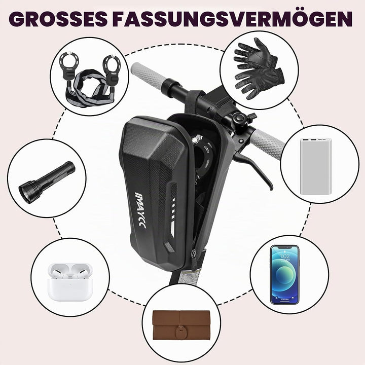 IMAYCC E Scooter Schloss Mit Tasche, Schloss für E Scooter, Handschellenschlossn, Motorrad, Hochsich