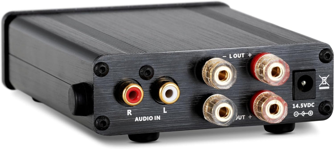 Pronomic MAMP-215 Mini-HiFi-Verstärker (2x15 Watt Leistung, ultrakompakter Stereo-Verstärker, Klinke